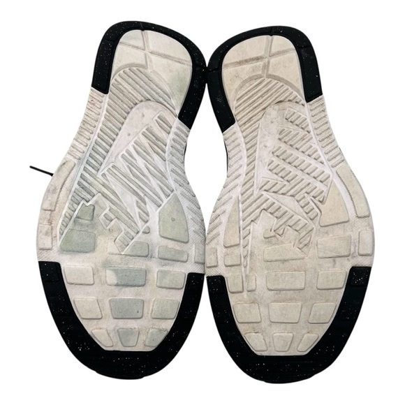 Nike Girls Ashin Modern Black Rainbow Knit Sneakers Athletic Shoes Youth 4.5 - Picture 12 of 15